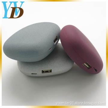 Factory Direct Wholesale Portable Stone Style Mobile Power Bank (YWD-PB17)